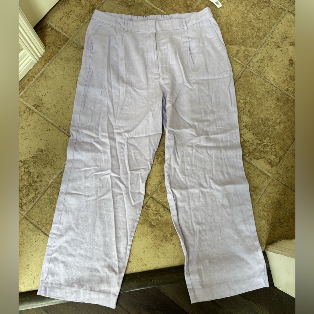 Old Navy Purple Trousers Classic Straight Leg